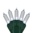 thumbnail image 1 of 50 T5 LED Cool White Mini Christmas Light Set, 4" Spacing, 17', Christmas Tree Lights White (Cool White, 17 Ft), 1 of 8