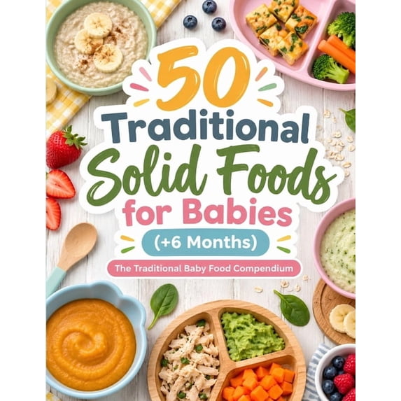 50 Traditional Solid Foods for Babies (+6 Months): The Traditional Baby ...