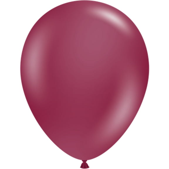 50 Tuftex Sangria Latex Balloons 5"