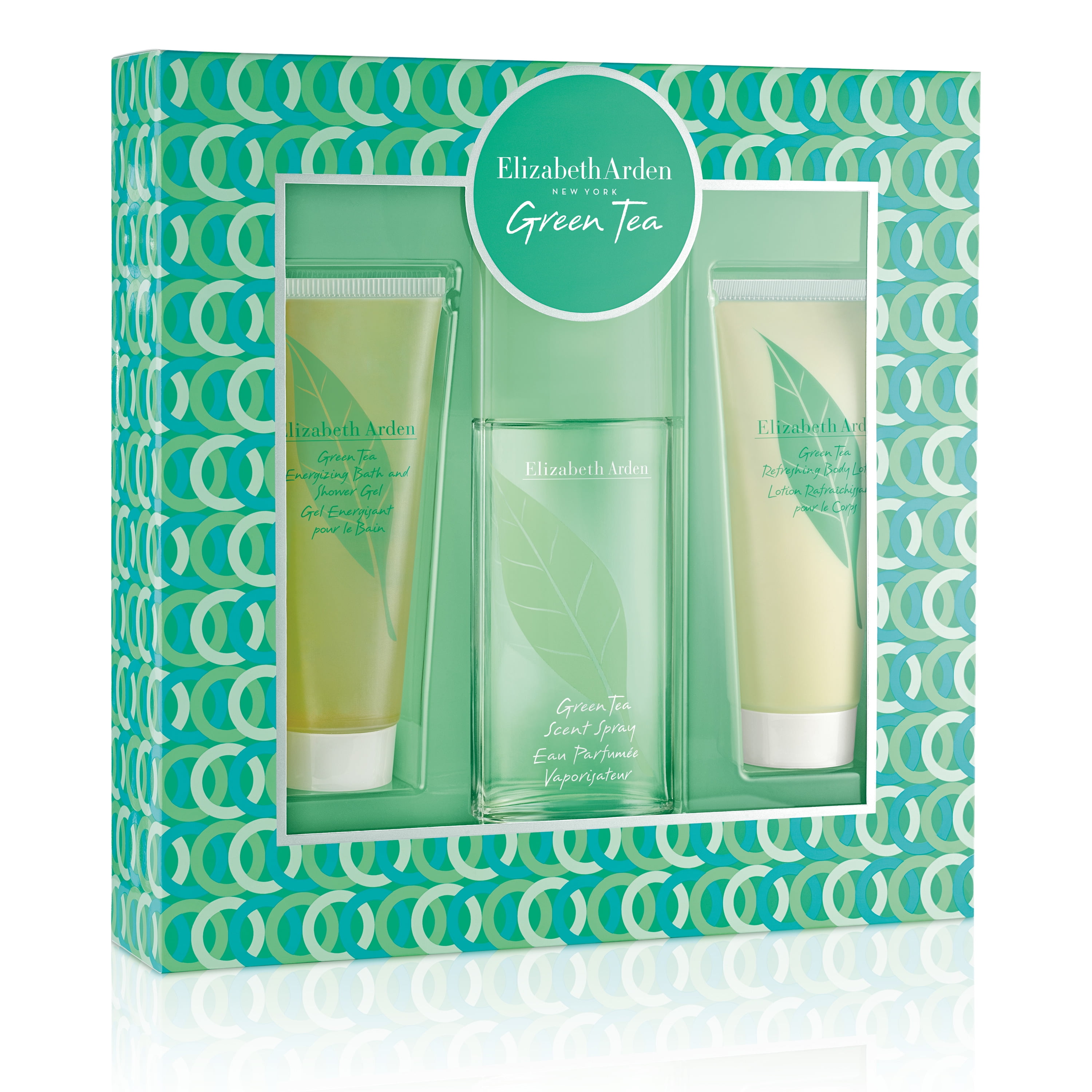 (50 Value) Elizabeth Arden Green Tea Fragrance Gift Set for Women, 3