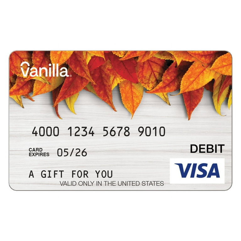 $50 Vanilla Visa Shiny Bow Gift Card