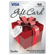 $50 Vanilla® Visa® Gift Box Gift Card (plus $3.94 Purchase Fee)