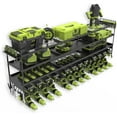 thumbnail image 1 of 50''W Large Power Tool Organizer Wall Mount, Heavy Duty 4 Tier 12 Drill Holder Loads 600lbs, Garage Tool Organizer and Storage, Suitable Tool Rack for Workshop, Workbench, 1 of 6