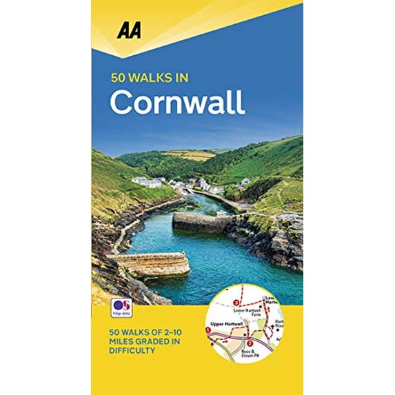 Pre-Owned 50 Walks in Cornwall (AA 50 Walks) Paperback