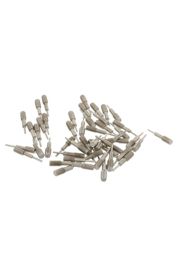 50* Watch Repair Tool Pins, Watch Carbon Steel Lot Spare Pins for Watchmaker Watch Band Strap Link