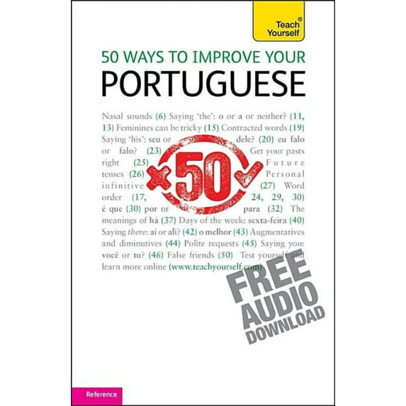 Teach Yourself Languages 50 Ways to Improve your Portuguese: Teach Yourself, (Paperback)