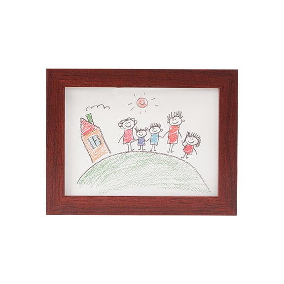 50 Wooden Art Frames Children Drawing Memories Keepsake Photo Frame, Moisture-Proof Storage Boxes for Children’s Artwork (M)