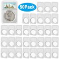 thumbnail image 1 of 50 X Coin Slab Display Holder Storage 38mm for MORGAN,IKE SILVER DOLLAR,PEACE, 1 of 11