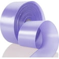 thumbnail image 1 of 50 Yards 1 1/2 Inch Violet Tulip Satin Ribbon, Single Face Polyester Solid Color Craft Fabric Ribbon for Handmade Roses, Gift Wrapping, Bouquets, Wedding, Christmas, and Party Decoration, 1 of 11