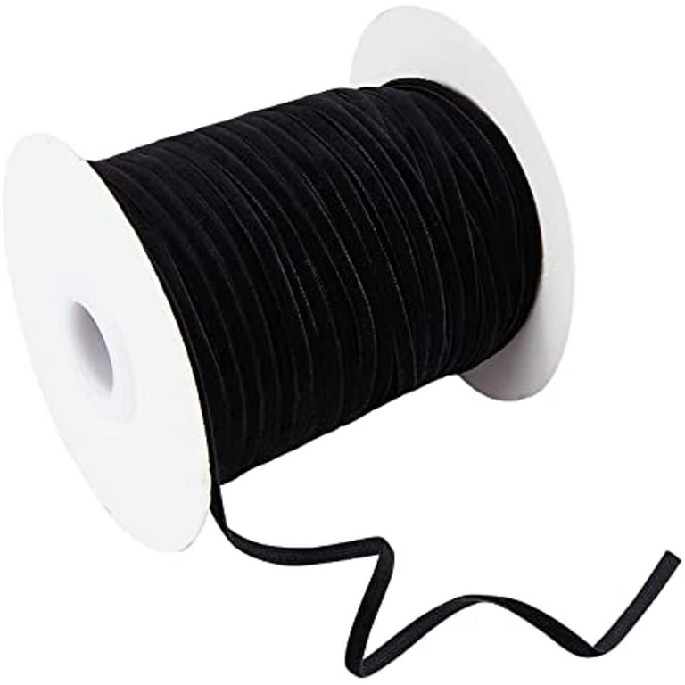 Thin Black Velvet,Thin Velvet Ribbon,Black Velvet Ribbon,Black  Ribbon,Velvet Ribbon Black,Ribbon for Choker,Thin Ribbon,Ribbon for Bows