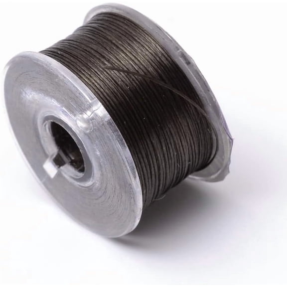 50 Yards Coated Nylon Beading Threads 0.1mm Bracelet Thread Seed Bead String Sewing String for Leather Stitching Beading Jewelry Bracelets Necklace Making(Coconut Brown) Coconut Brown