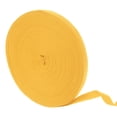 thumbnail image 1 of 50 Yards Cotton Twill Tape,15mm Herringbone Webbing Ribbon Bias Binding Tapes Dark Yellow, 1 of 7