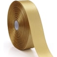 thumbnail image 1 of 50 Yards Satin Ribbon Roll Solid Fabric Ribbon for Gift Wrapping Chair Sash Valentine's Day Wedding Birthday Party Decoration Hair Floral DIY Crafts, 1 of 6