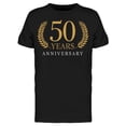thumbnail image 1 of 50 Years Anniversary Gold Leafs Tee Men's -Image by Shutterstock, 1 of 2