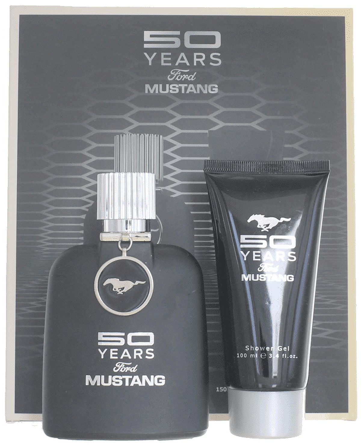 Pour Years Homme 1.7oz+ Ford Mustang EDT For Mustang 50 Shower Set: Men 5.0oz Gel By Ford