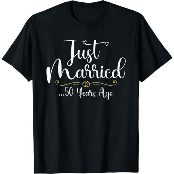 50 Years Marriage 50th Wedding AnniversaryMatching Couples T-Shirt