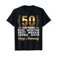 thumbnail image 1 of 50 Years Married Funny 50th Wedding Anniversary T-Shirt, 1 of 5
