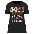 thumbnail image 1 of 50 Years Old Women's T-shirt, 1 of 2