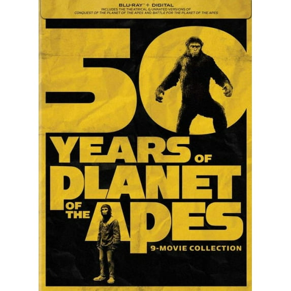 50 Years of Planet of the Apes 9-Movie Collection