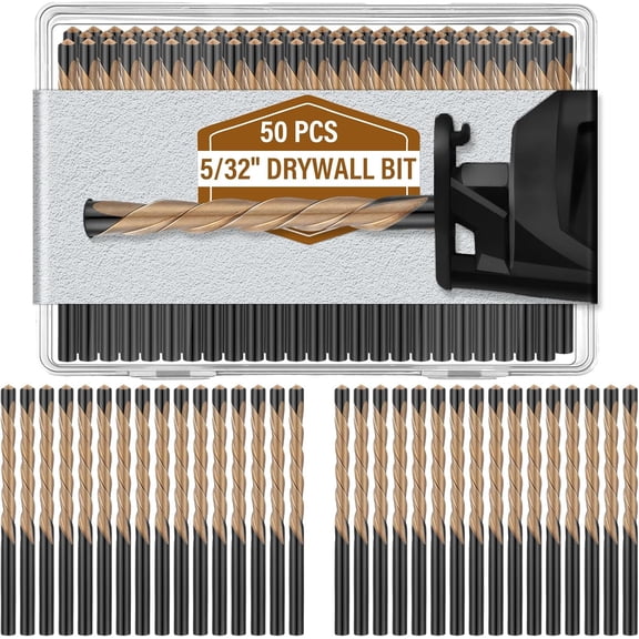 50 count Drywall Router Bits 5/32" Drywall Guidepoint  Bits M2    Tool for Use with Spiral