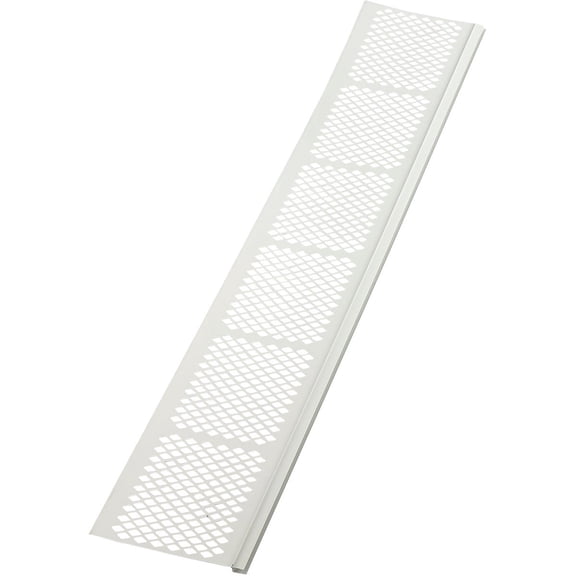 Amerimax Gutter Guard 85470 - Easy Installation Plastic - 50 Pack, 6 in W x 36 in L, White