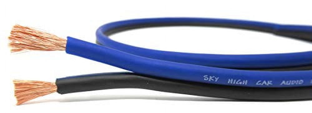 50 Piedi VERO 10 Ga OFC AWG RED/BK Sky Altoparlante Audio Auto Alto Cavo Home Audio - Foto 9