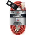 50 ft 14 Gauge Extension Cord Outdoor Made in USA Lighted on Both