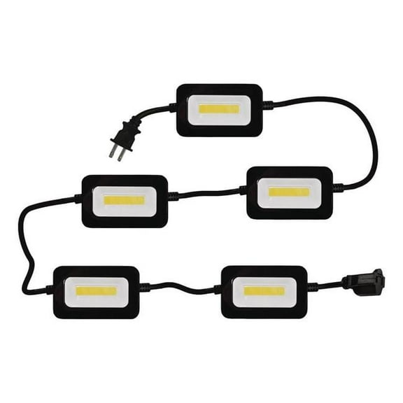 50 ft. 5000lm 5-Head Linkable String LED Light