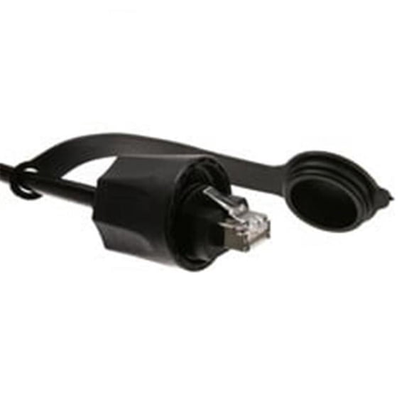 50 ft. Cat6 Waterproof Outdoor Ethernet Patch Cable with Cap