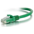 thumbnail image 1 of 50 ft. Cat6A Snagless Unshielded UTP Network Patch Ethernet Cable, Green, 1 of 1
