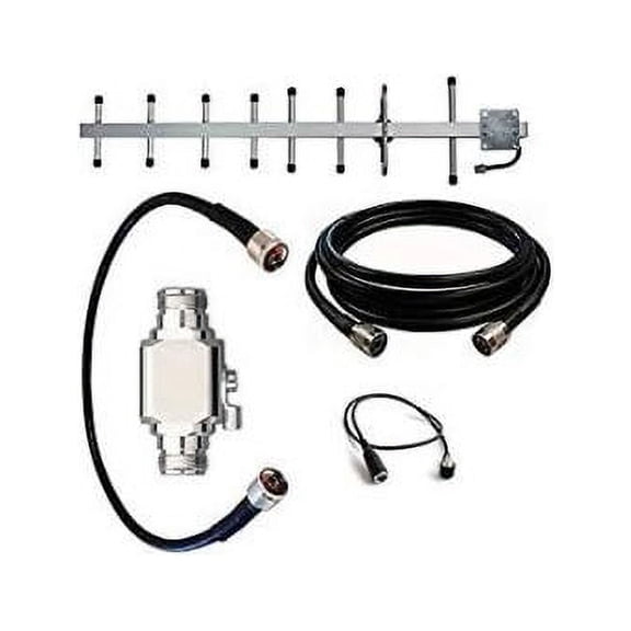 50 ft Directional Antenna Kit for 4G LTE Devices with SMA Female Antenna Ports