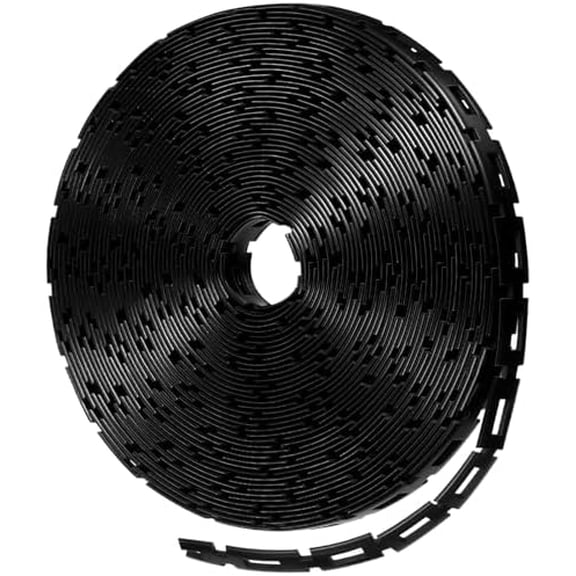 50 ft Plastic Chain Lock Tree Tie 1/2 Inch Wide Adjustable Tree Support Straps Plant String Swing Strap Flexible Reusable Ties for Staking for Garden Accessories