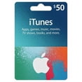 thumbnail image 1 of $50 iTunes Gift Card, 1 of 5