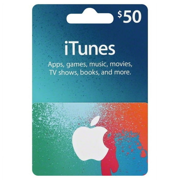 $50 iTunes Gift Card