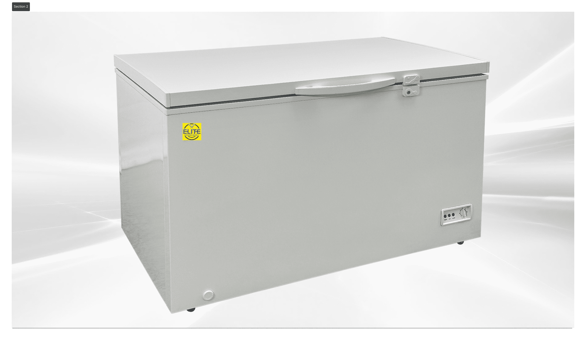 50 in. Commercial chest freezer