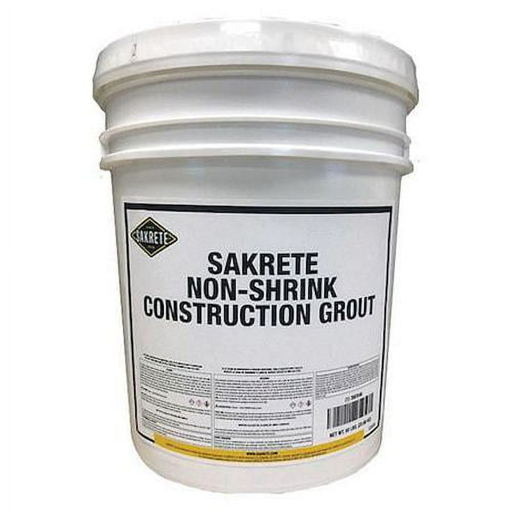 50 lb Gray Non-Shrink Construction Grout for Concrete