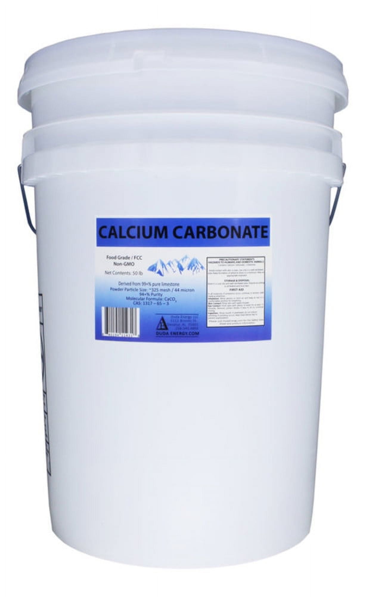  Calcium Carbonate / 1 Ounce Bottle / 97+% Pure Food Grade/Fine  Powder : Grocery & Gourmet Food