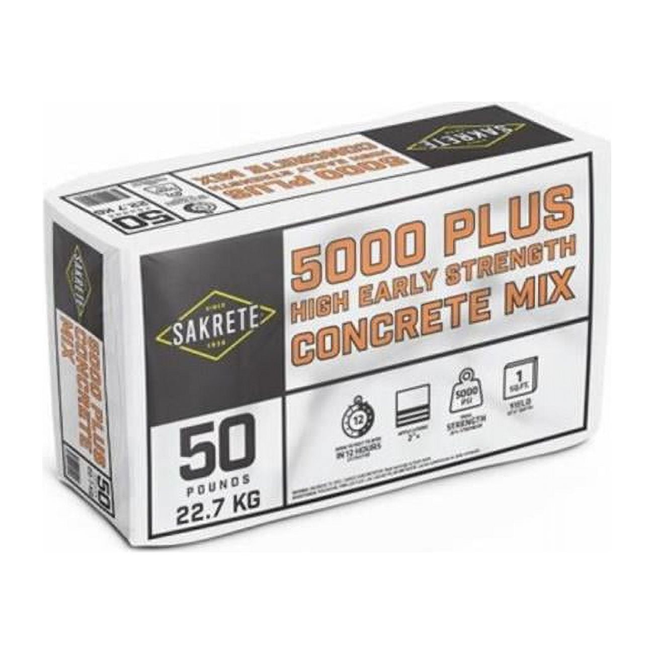 50 lbs 5000 Plus High Early Strength Concrete Mix