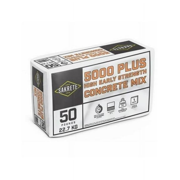 50 lbs 5000 Plus High Early Strength Concrete Mix