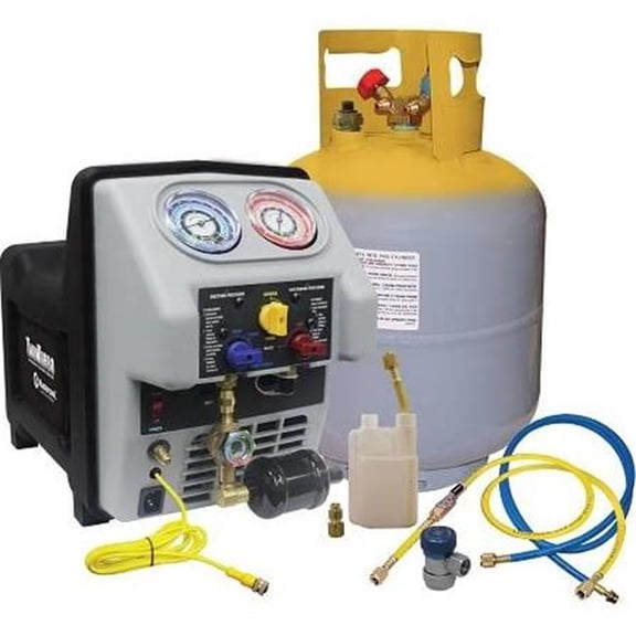 50 lbs Twin Turbo Recovery Machine with Tank