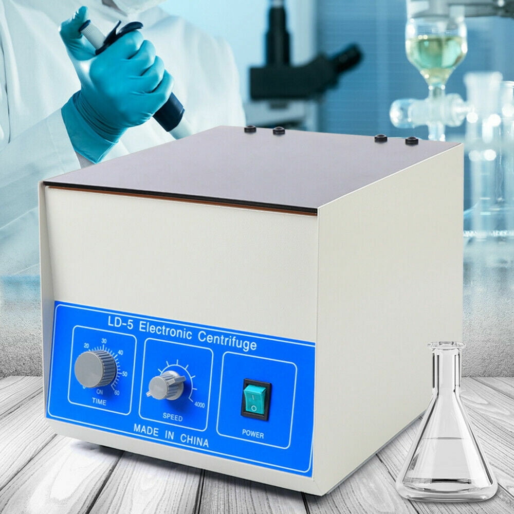50 ml × 8 Electric Centrifuge Medical Lab Benchtop Centrifugal Separator Machine