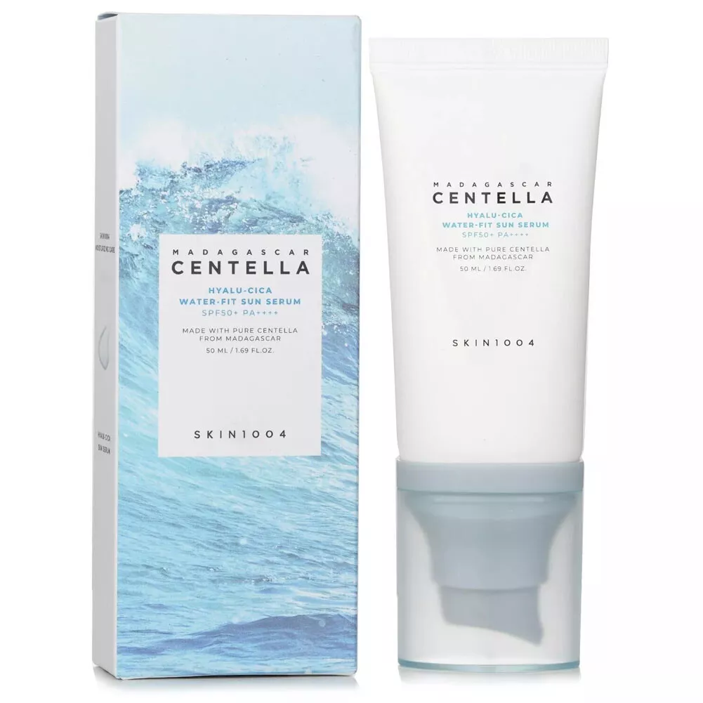 50 ml SKIN1004 Madagascar Centella, HyaluCica WaterFit Sun Serum SPF 50+ PA++++, 1.69 fl oz