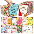 thumbnail image 1 of 50 motivational cards, thank you cards, handwritten quotes to encourage employees, used for daily positive thinking, spiritual improvement, lunch box notes, mini picnic party cards,colorful-C, 1 of 10