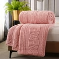 thumbnail image 1 of Up to 50% off! Boovnll Fleece Throw Blanket - 28x39" Super Soft Cozy Lightweight Solid Color Flannel Blankets, Machine Washable Microfiber for Home, Office, Living Room, Couch, Sofa, Blanket, 1 of 6