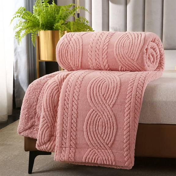 Up to 50% off! Boovnll Fleece Throw Blanket - 28x39" Super Soft Cozy Lightweight Solid Color Flannel Blankets, Machine Washable Microfiber for Home, Office, Living Room, Couch, Sofa, Blanket