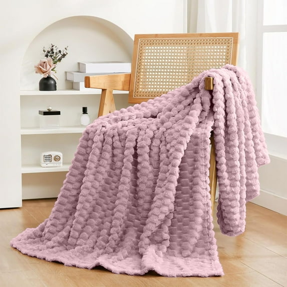 Up to 50% off! Boovnll Fleece Throw Blanket - 28x39" Super Soft Cozy Lightweight Solid Color Flannel Blankets, Machine Washable Microfiber for Home, Office, Living Room, Couch, Sofa, Blanket