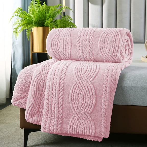 Up to 50% off! Boovnll Fleece Throw Blanket - 28x39" Super Soft Cozy Lightweight Solid Color Flannel Blankets, Machine Washable Microfiber for Home, Office, Living Room, Couch, Sofa, Blanket