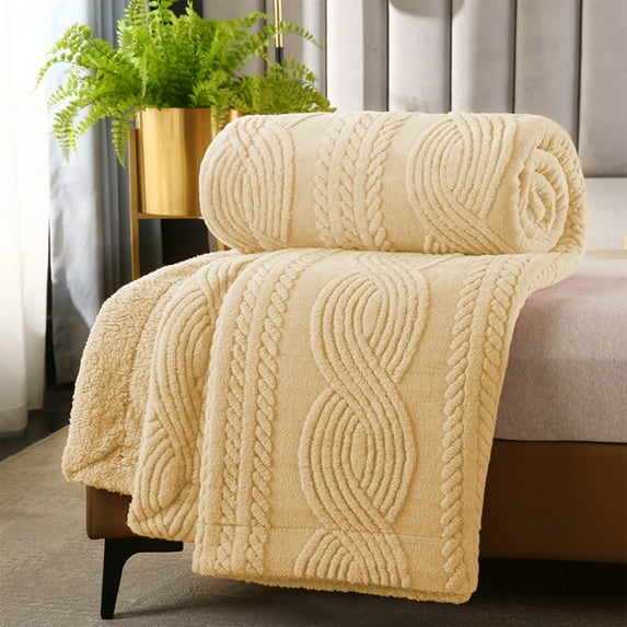 Up to 50% off! Boovnll Fleece Throw Blanket - 28x39" Super Soft Cozy Lightweight Solid Color Flannel Blankets, Machine Washable Microfiber for Home, Office, Living Room, Couch, Sofa, Blanket