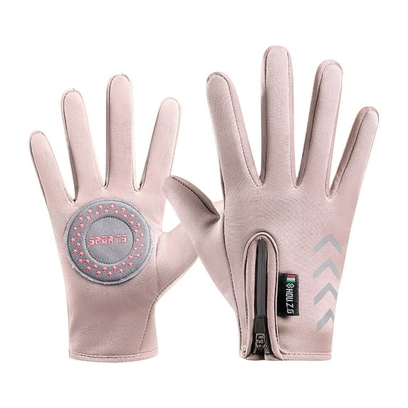 Up to 50% off! Caoblia Winter Gloves Men Thicken Leather, Fleece Liner Touch Screen Water Proof Winter Gloves Women Men for Running, Ski, Cycling, Hiking, Driving, Walking, Typing, Winter Gloves