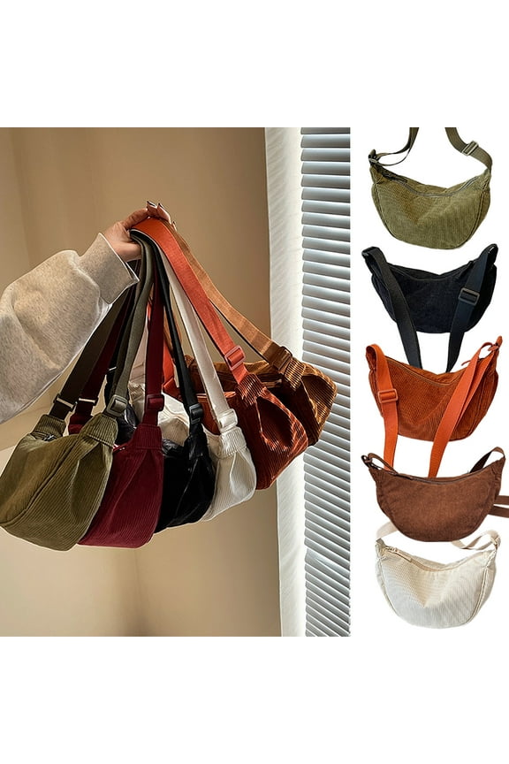 Crossbody Bags for Women Casual Shoulder Bag Large Capacity Bag Half Bag Shoulder Bags for Travel Outdoor Sports